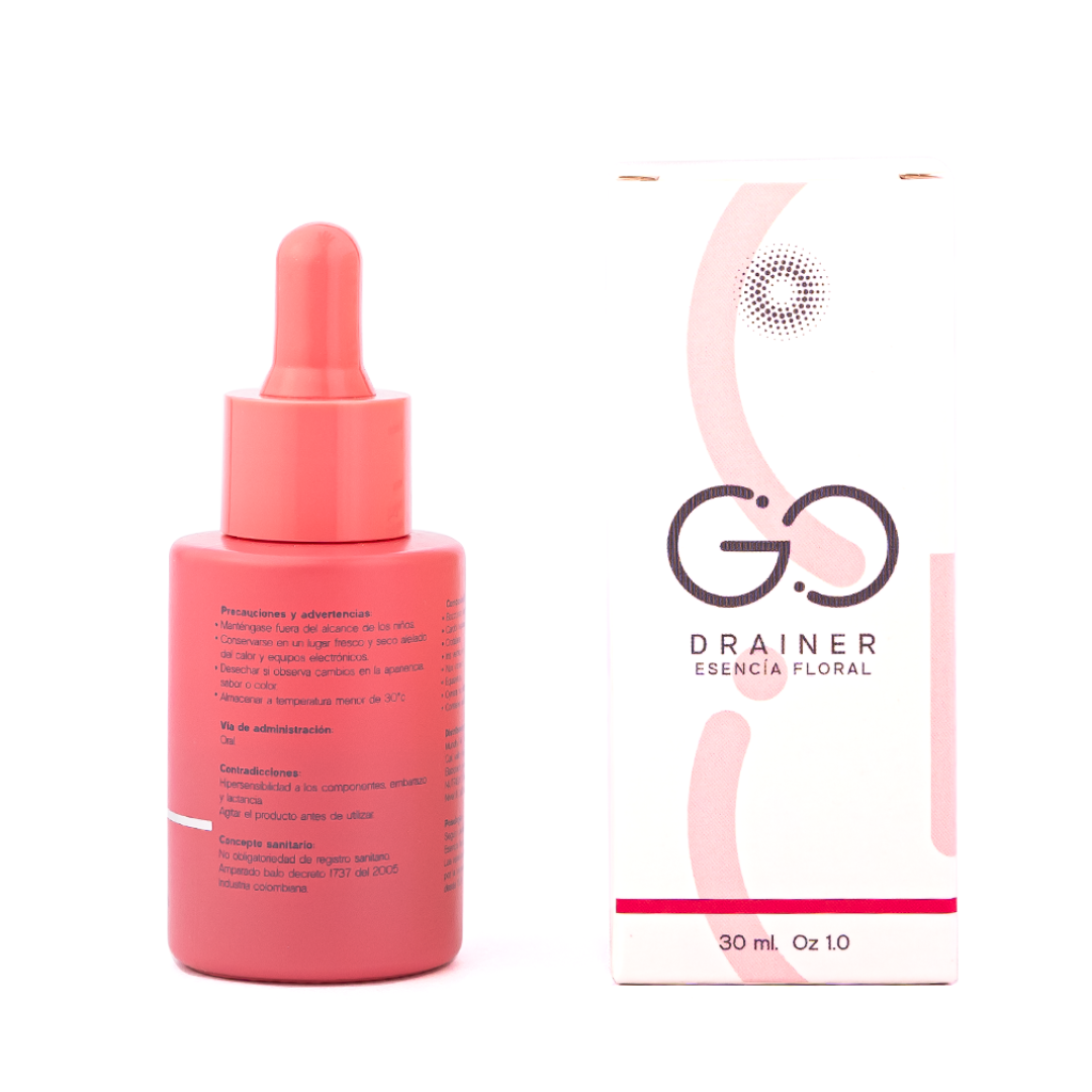 Duo Go Drainer Tradicional: Drenante Natural para Retención de Líquidos y Celulitis - MUNDO FIT USA