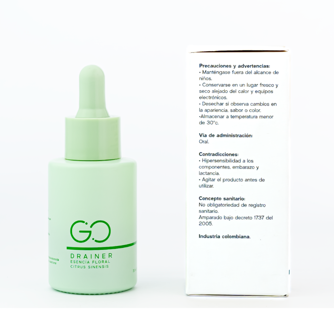 Duo Go Drainer Tradicional: Drenante Natural para Retención de Líquidos y Celulitis - MUNDO FIT USA