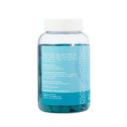 Duo Go Hair: Gomitas de Biotina, Colágeno y Vitaminas para Cabello, Piel y Uñas Fuertes - MUNDO FIT USA