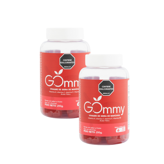 DUO Gomitas de Vinagre de Manzana: Desintoxica, Controla Azúcar y Ayuda a la Pérdida de Peso - MUNDO FIT USA