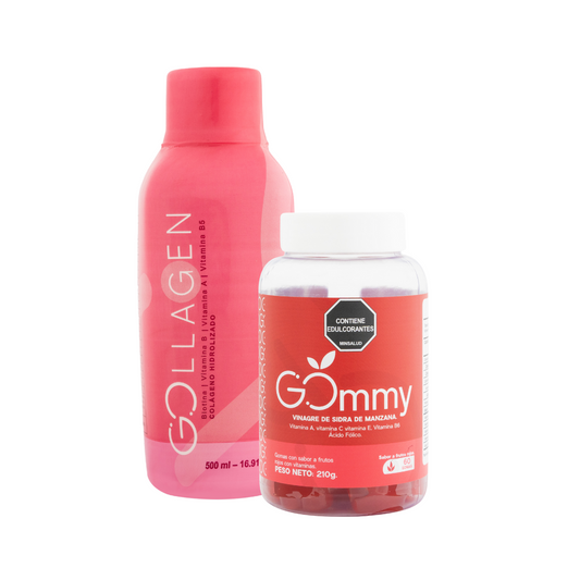 Combo Colágeno Hidrolizado + Gomitas Multivitaminas: Piel Radiante, Energía y Bienestar - MUNDO FIT USA
