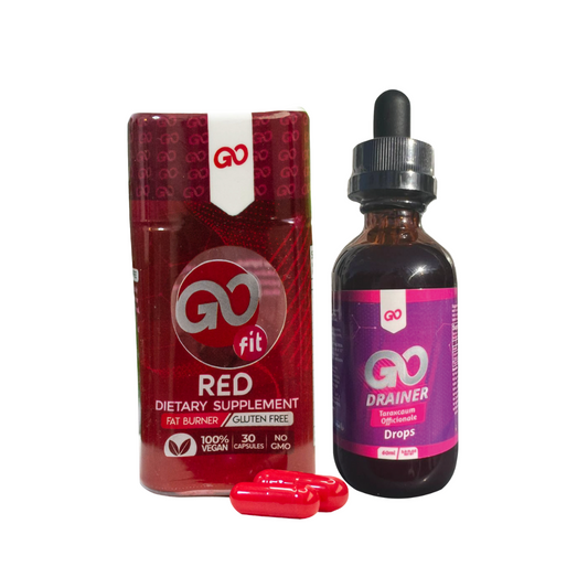 Combo Go Drainer + Go Fit Red: Definición Muscular y Eliminación de Líquidos - MUNDO FIT USA